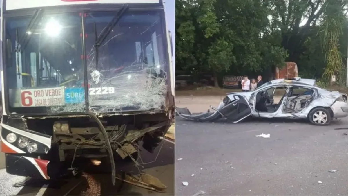 Encarcelaron al colectivero que alcoholizado y drogado cruzó en rojo y mató a dos hermanos en Paraná.