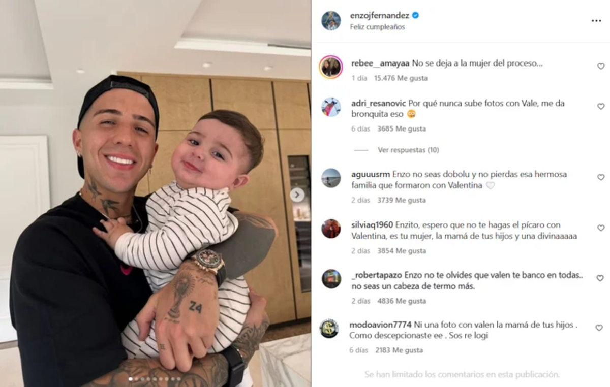 Los mensajes de mujeres que recibió Enzo Fernández tras la separación. Los mensajes de mujeres que recibió Enzo Fernández tras la separación.