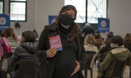 El 80% de las embarazadas anotadas ya recibieron su turno para la vacunación desde esta semana. El 80% de las embarazadas anotadas ya recibieron su turno para la vacunación desde esta semana.