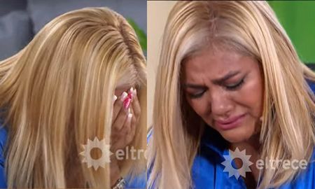 Gladys La Bomba Tucumana se quebró en vivo Gladys La Bomba Tucumana se quebró en vivo