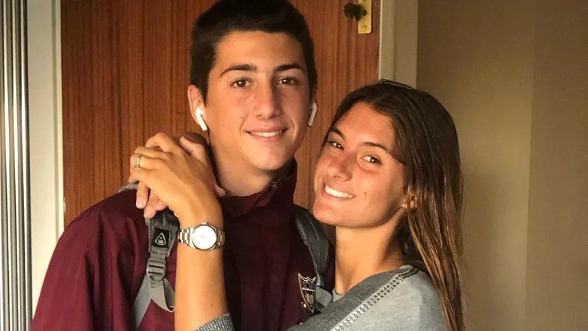 Dieguito y Lola Latorre.