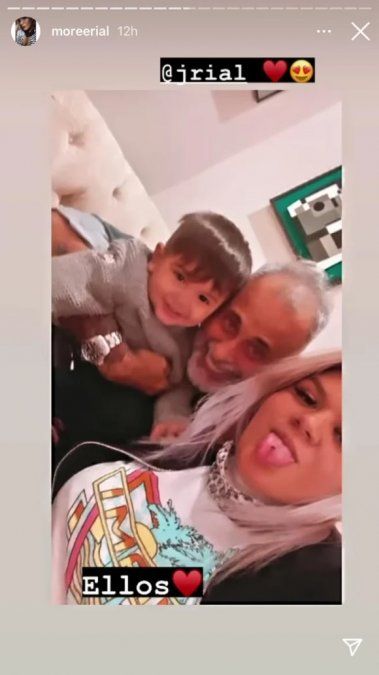Morena Rial utilizó sus redes sociales para defender a su papá, Jorge Rial