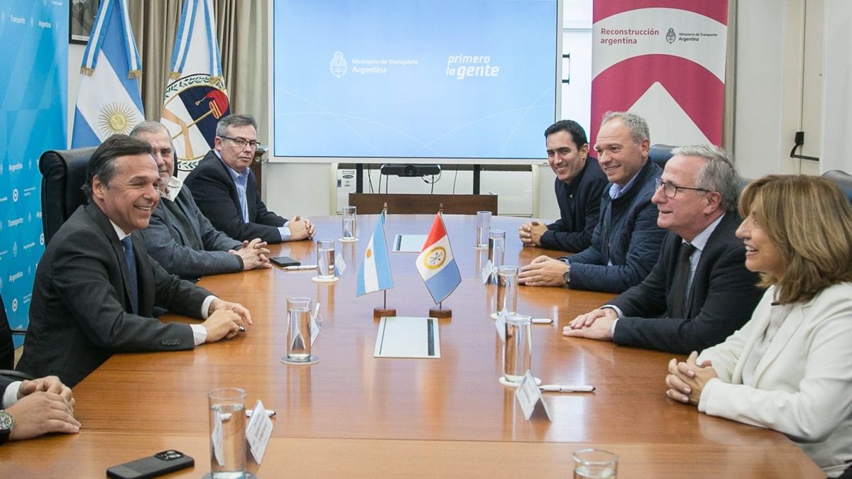 El Ministerio de Transporte de la Nación