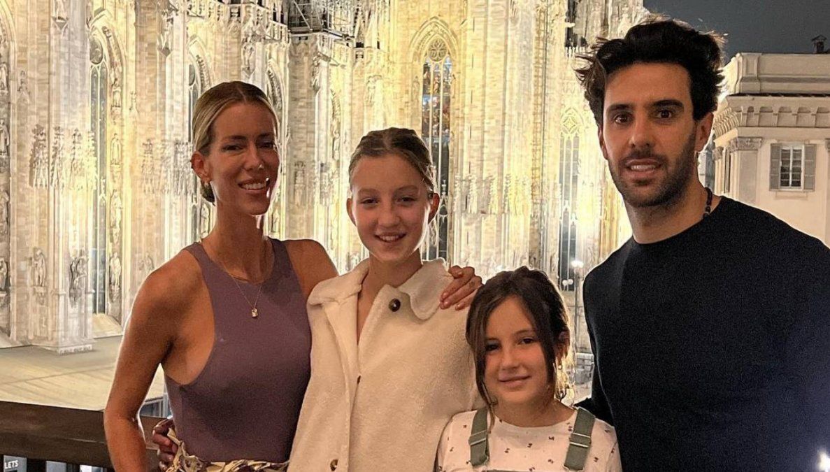 Nicole Neumann está disfrutando de la primavera europea.