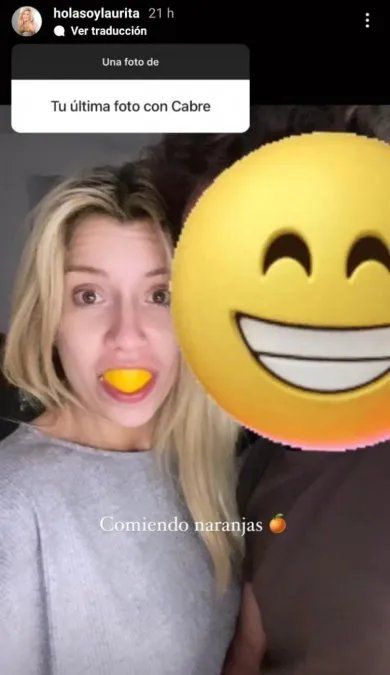 Laurita Fernández sorprendió al compartir una foto con Nicolás Cabré.
