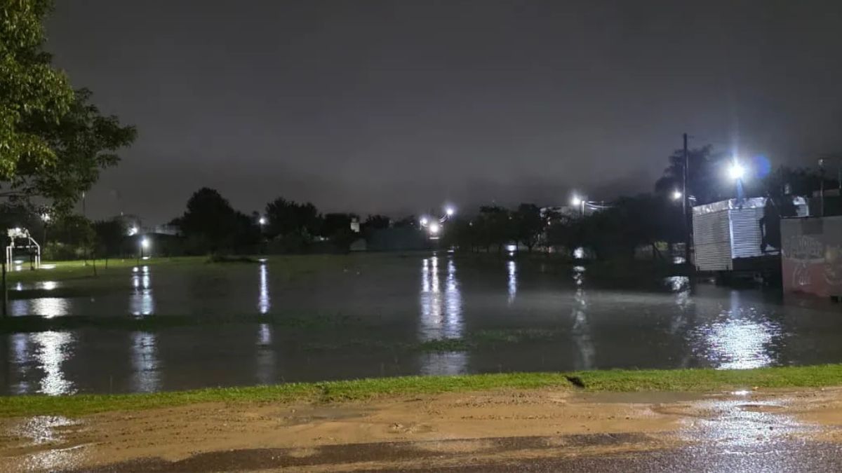 En Reconquista cayeron 230 milímetros en 14 horas y hay 25 familias evacuadas