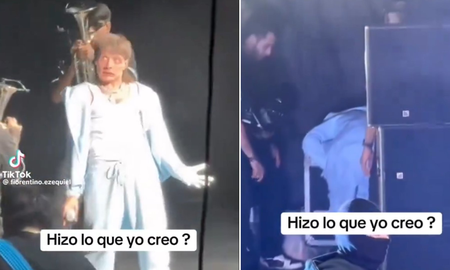 Peso Pluma esnifó algo en pleno show y la redes asumen lo peor Peso Pluma esnifó algo en pleno show y la redes asumen lo peor
