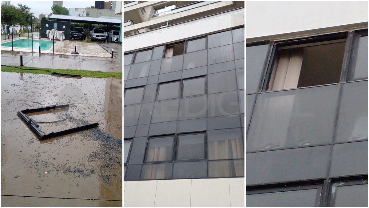 El hecho se registró este martes durante la tormenta que se desató sobre la ciudad de Santa Fe y alrededores.&nbsp;