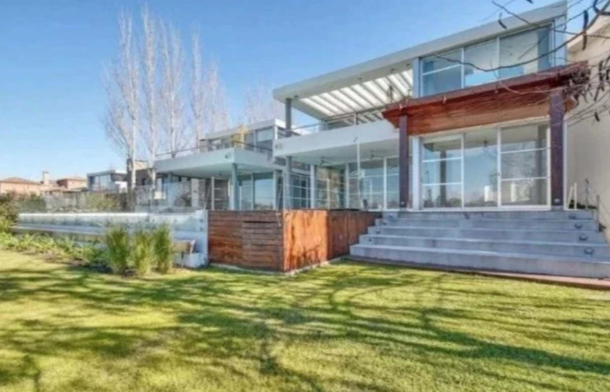 Así es la casa de Wanda Nara en Nordelta.