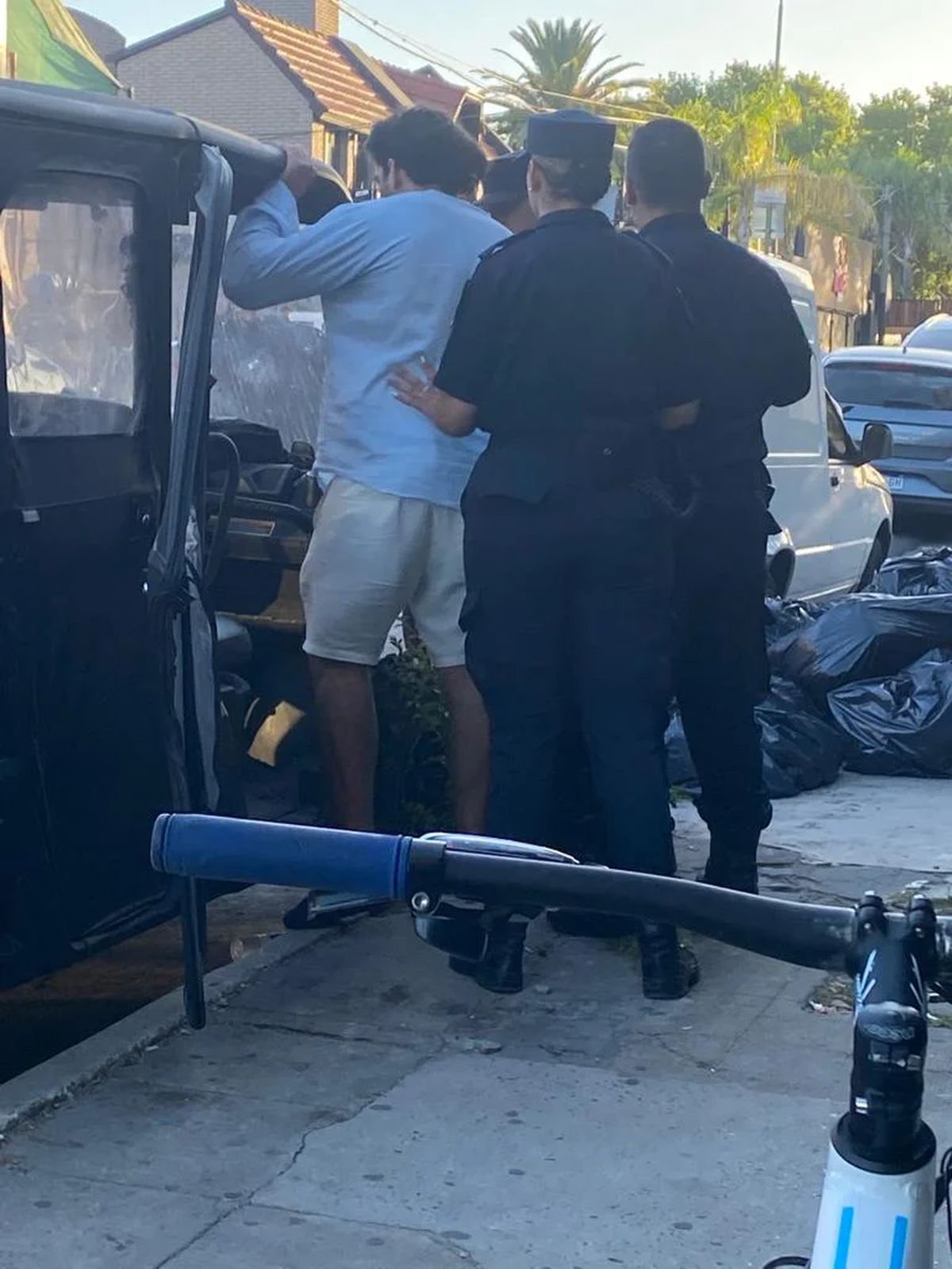 Tomás Holder, de Gran Hermano, fue detenido en Gualeguaychú.