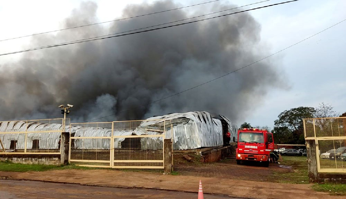 Todo lo que se encontraba en el depósito se perdió