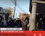 Colón de Santa Fe llegó a San Juan, donde este viernes jugará ante Racing por la final de la Copa de la Liga. Colón de Santa Fe llegó a San Juan, donde este viernes jugará ante Racing por la final de la Copa de la Liga.