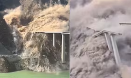 Las autoridades evacuaron la estructura en Sichuan tras detectar grietas y deformaciones en las laderas. Las autoridades evacuaron la estructura en Sichuan tras detectar grietas y deformaciones en las laderas.