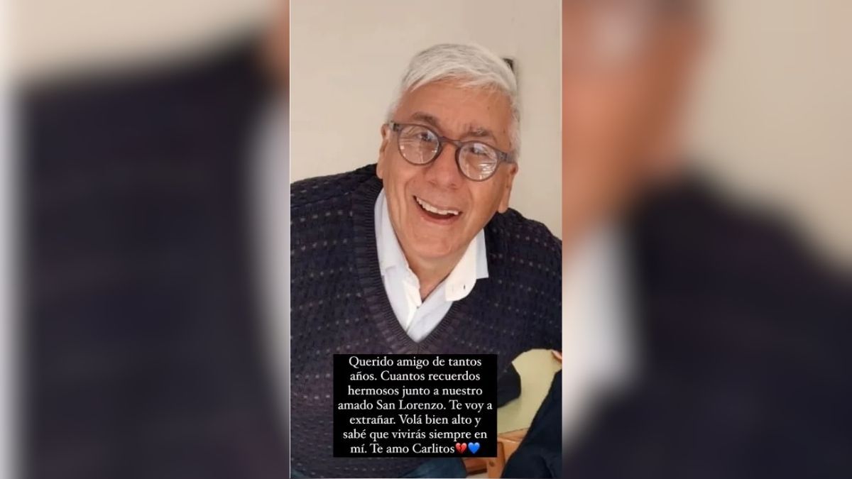 Marcelo Tinelli se despidió de su amigo Carlos. Marcelo Tinelli se despidió de su amigo Carlos.