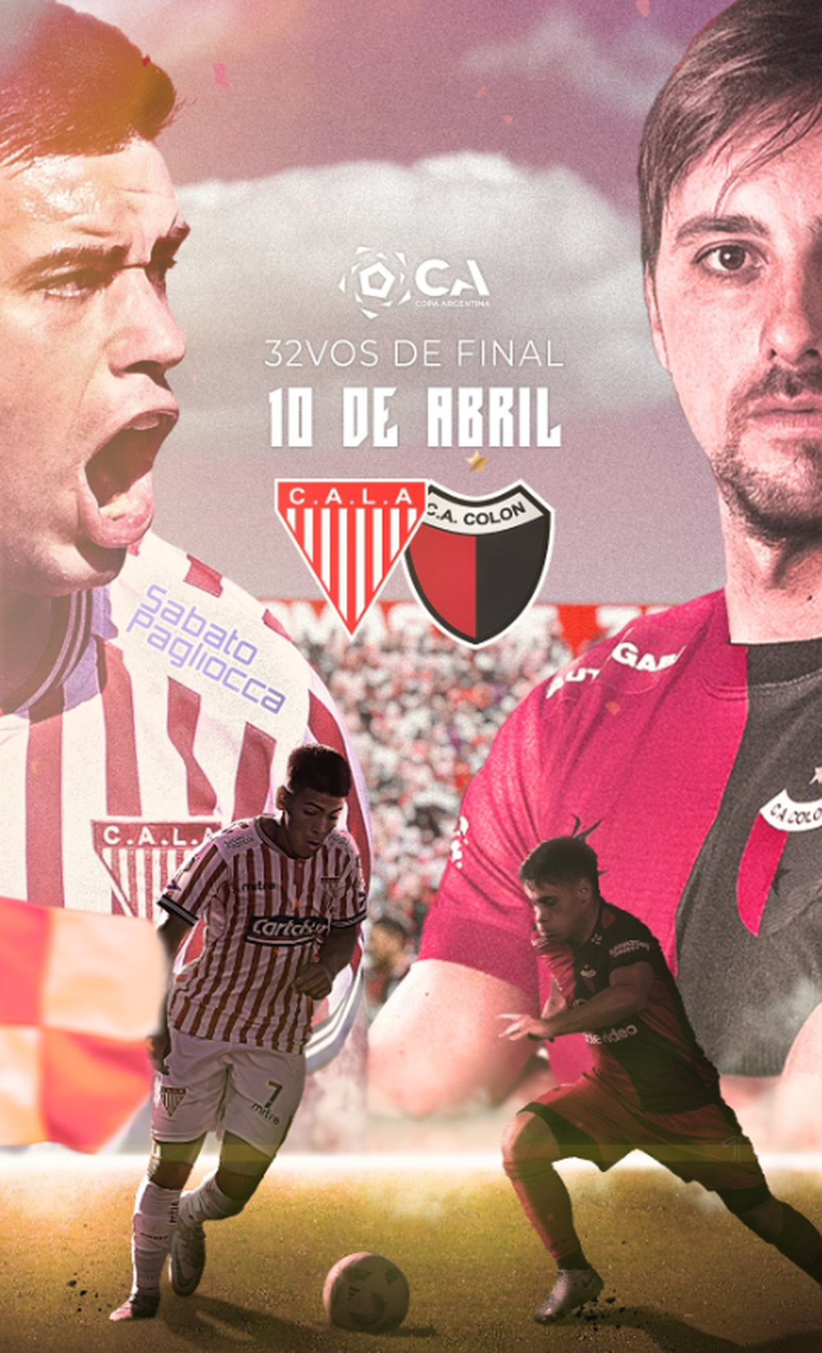La foto que eligió Los Andes para promocionar el partido contra Colón. La foto que eligió Los Andes para promocionar el partido contra Colón.