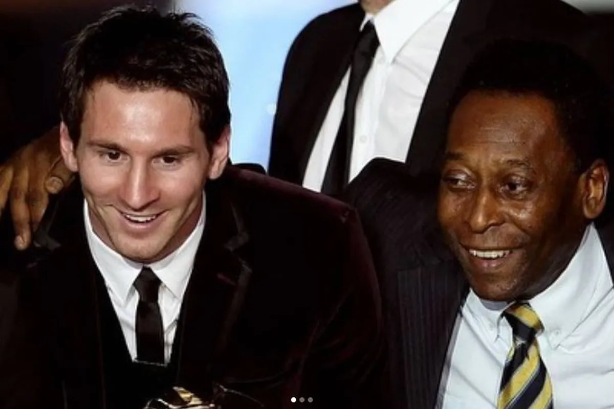 Adiós a un grande: Messi despidió a Pelé a través de sus redes sociales&nbsp;