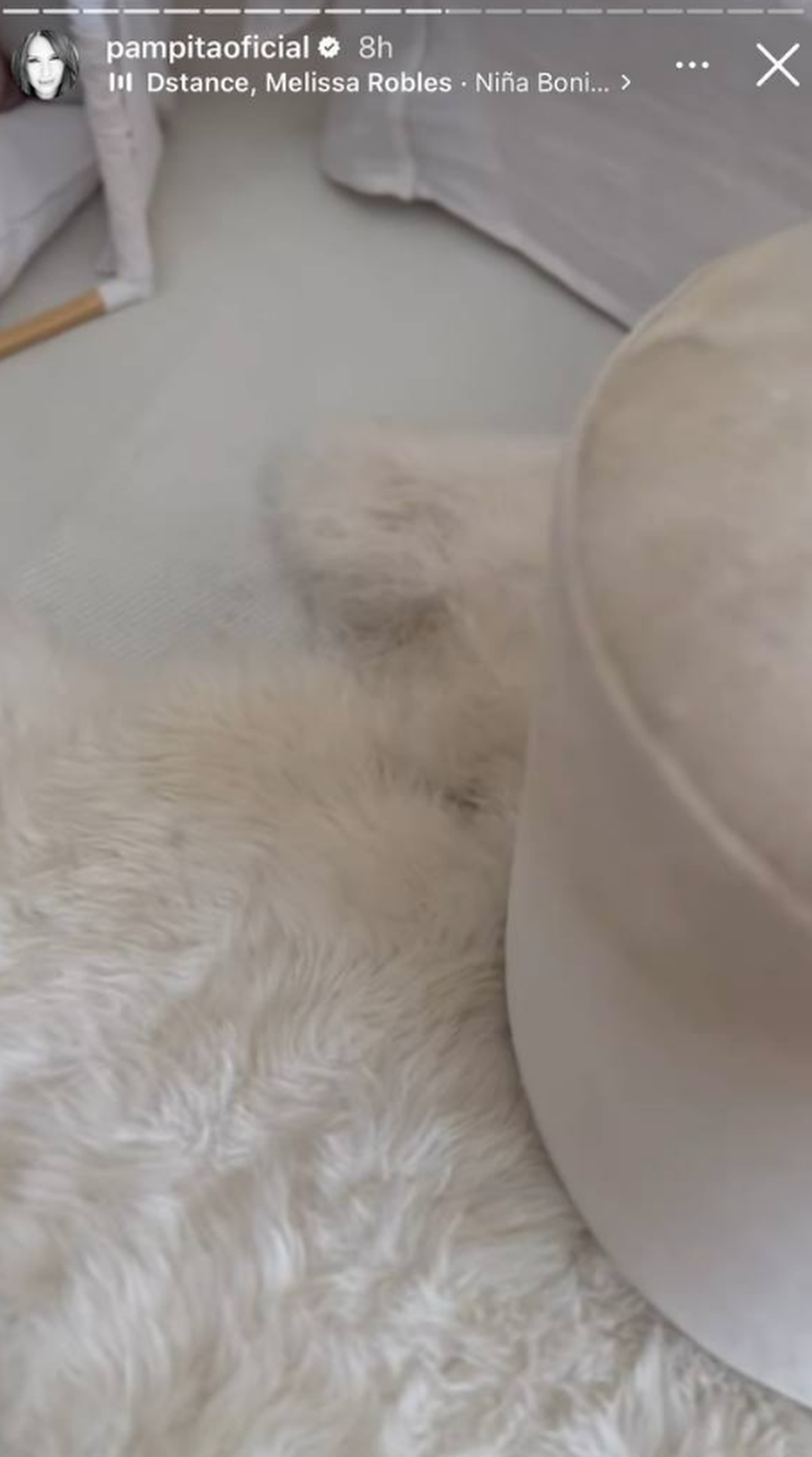 El lujoso cuarto de Ana, la hija de Pampita.