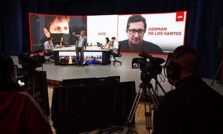 La entrevista fue realizada en el programa Ahora Vengo que conduce el periodista Luis Mino. La entrevista fue realizada en el programa Ahora Vengo que conduce el periodista Luis Mino.