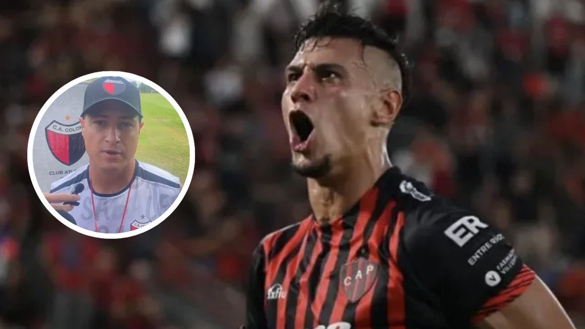 Sonríe el técnico de Colón con el refuerzo y goleador que llega con 11 goles.