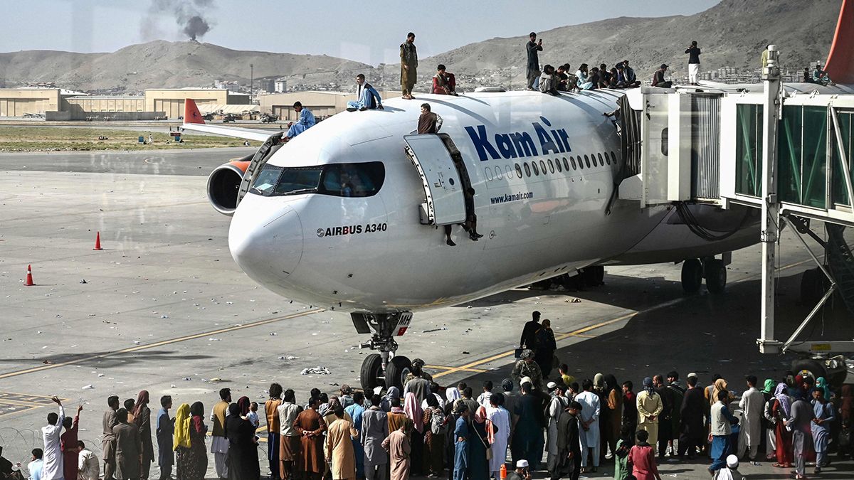El Aeropuerto de Kabul ha sido escenario de escenas dramáticas en las últimas semanas