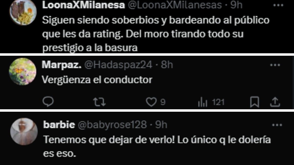 El público de Gran Hermano está indignado con Santiago del Moro tras sus insultos. El público de Gran Hermano está indignado con Santiago del Moro tras sus insultos. 