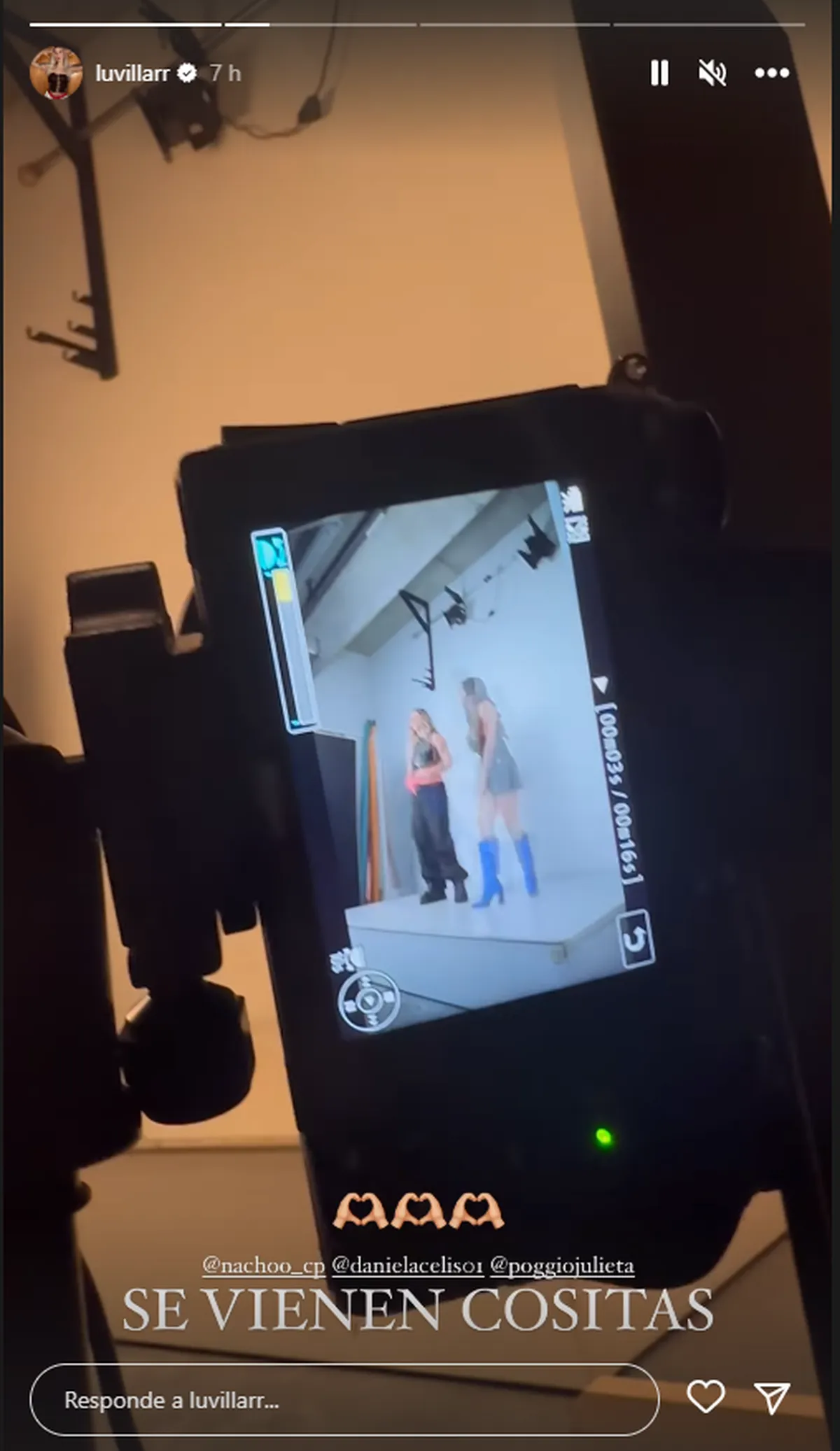 Lucila Villar, Daniela Celis, Nacho Castañares y Julieta Poggio trabajarán juntos en un próximo proyecto.