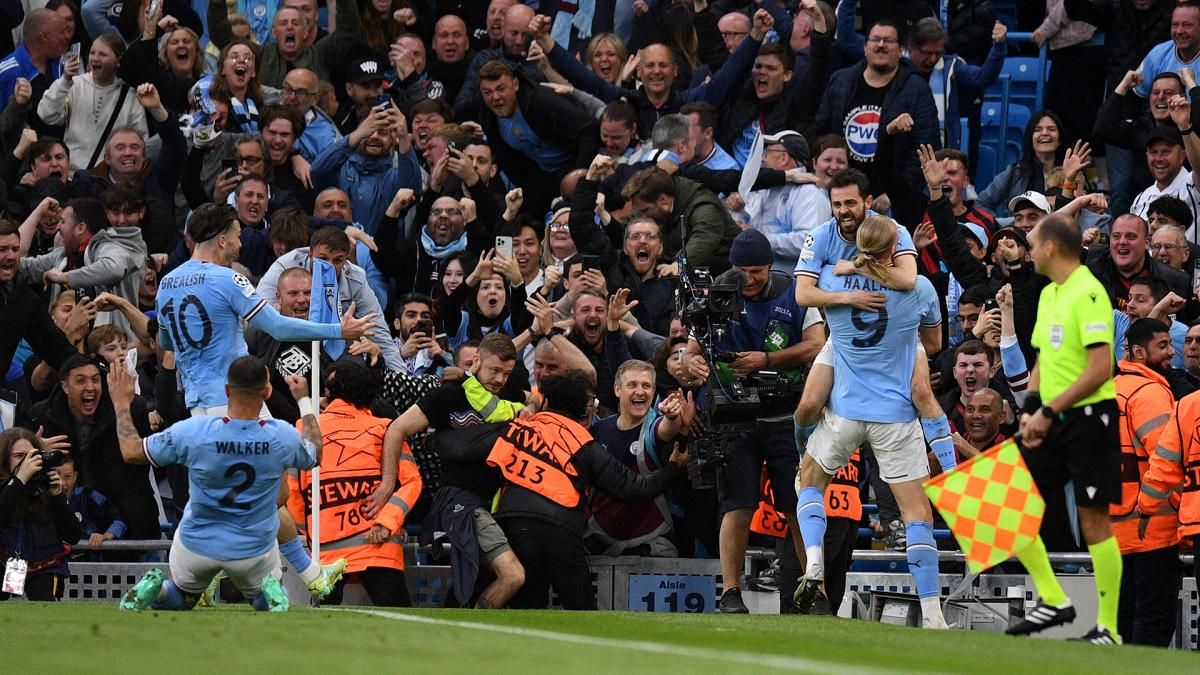 Bernardo Silva, autor de dos de los goles del Manchester City / Foto: AFP