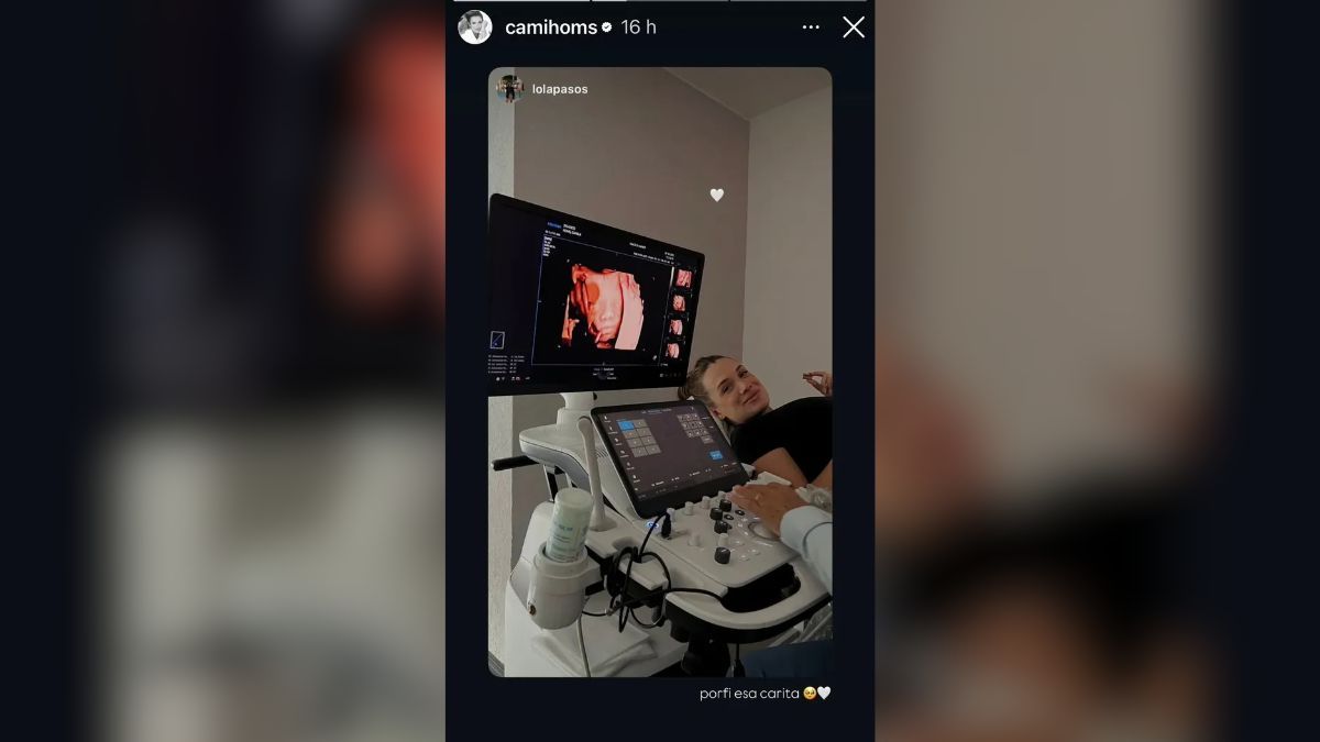 El tierno posteo que Cami Homs hizo en su cuenta de Instagram.