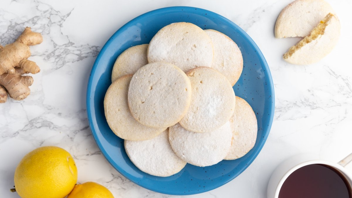 Galletitas de limón y jengibre: la receta fácil y económica para hacerlas en casa