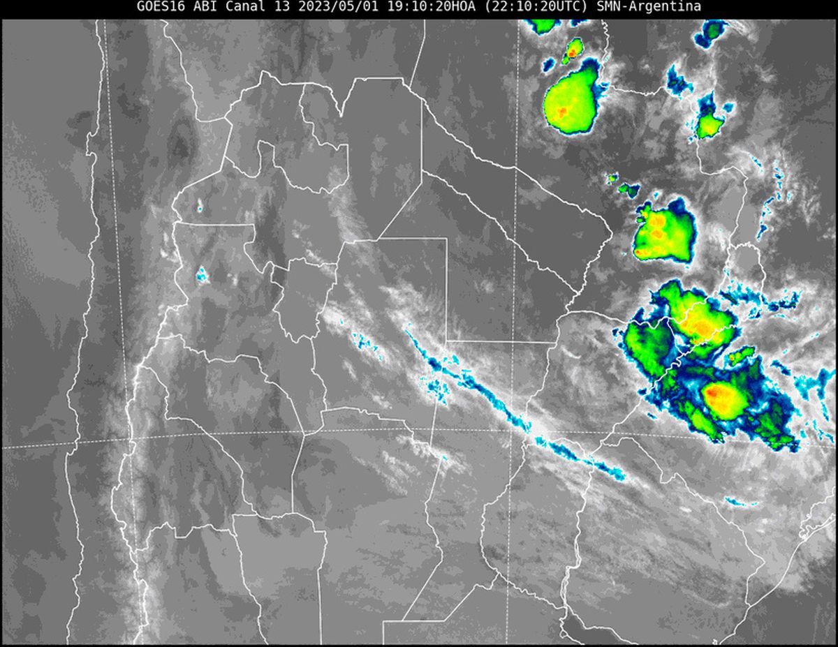 En la ciudad de Santa Fe y alrededores, este martes también tendremos el cielo parcialmente nublado.