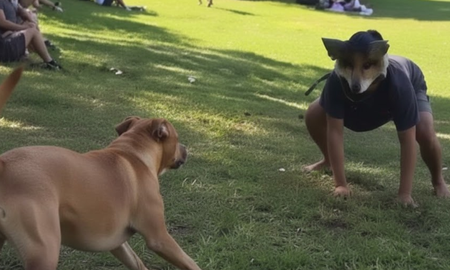 Un therian interactuó con un perro y el encuentro casi termina en ataque. Un therian interactuó con un perro y el encuentro casi termina en ataque.