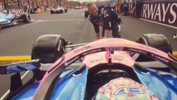 Un movimiento de un integrante del equipo en la grilla, instantes antes de la largada, fue lo que desencadenó la sanción al piloto argentino al comienzo de la carrera.