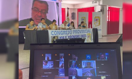 El espacio Hacemos Santa Fe busca impugnar el congreso virtual del PJ que se llevó a cabo este sábado. El espacio Hacemos Santa Fe busca impugnar el congreso virtual del PJ que se llevó a cabo este sábado.