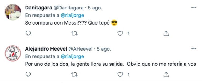 Jorge Rial se comparó con Lionel Messi y lo sepultaron en las redes.