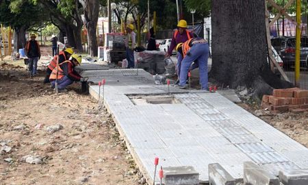 Los trabajos iniciaron a comienzos de febrero en el marco del Acuerdo Capital de obras públicas. Los trabajos iniciaron a comienzos de febrero en el marco del Acuerdo Capital de obras públicas.