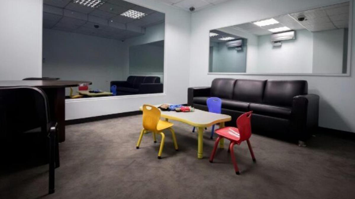 En una cámara Gesell realizada en 2016