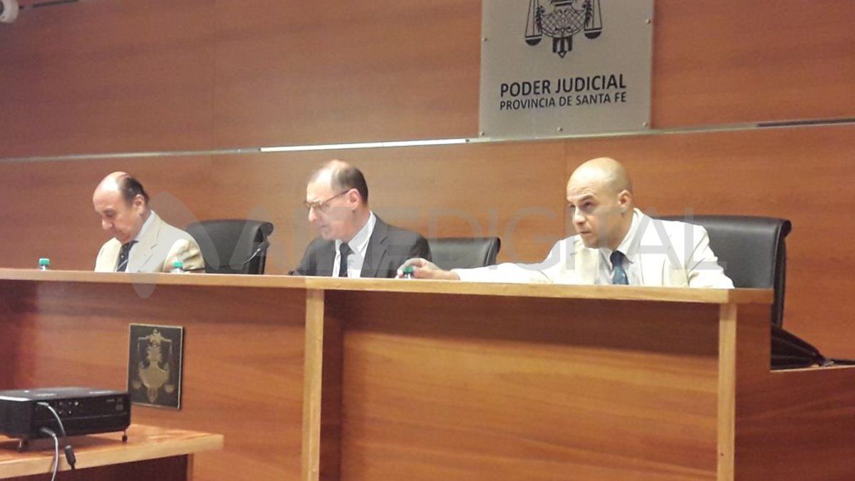 Iván Leguiza, el día que fue parte de un tribunal.