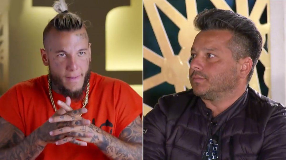 Alex Caniggia, de amigo a enemigo de Chanchi Estévez.