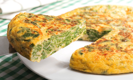 Tortilla de acelga: una receta fácil y saludable Tortilla de acelga: una receta fácil y saludable