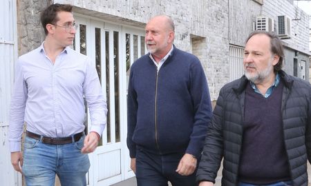 Scaglia, Perotti y Mazziotta, conformes con los indicadores positivos. Scaglia, Perotti y Mazziotta, conformes con los indicadores positivos.