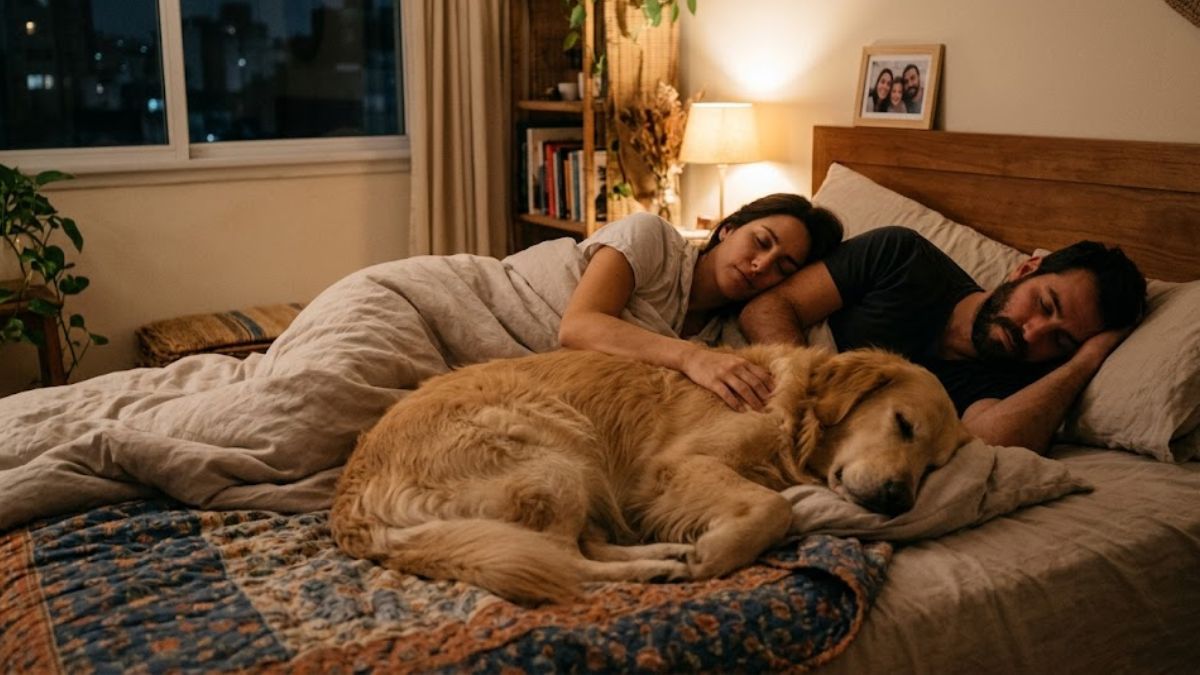 Dormir con tu mascota.&nbsp;