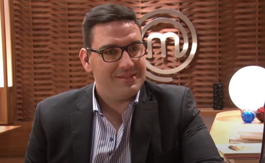 Damián Betular en "MasterChef" 2015.