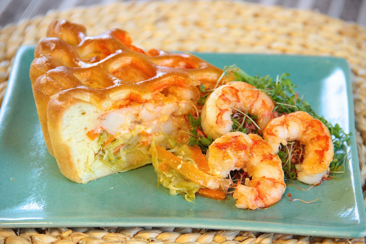 Cómo hacer tarta de puerros y camarones: la deliciosa receta de Osvaldo Gross