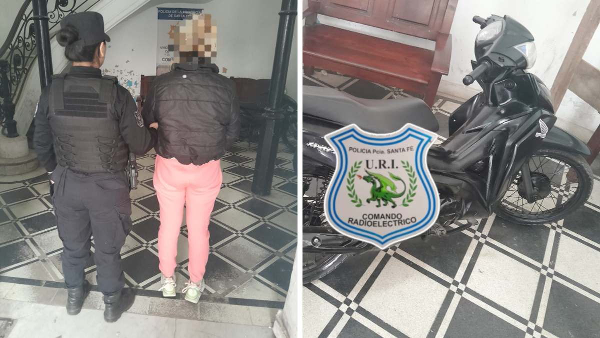 Inseguridad en Santa Fe: detuvieron a una mujer de 28 años