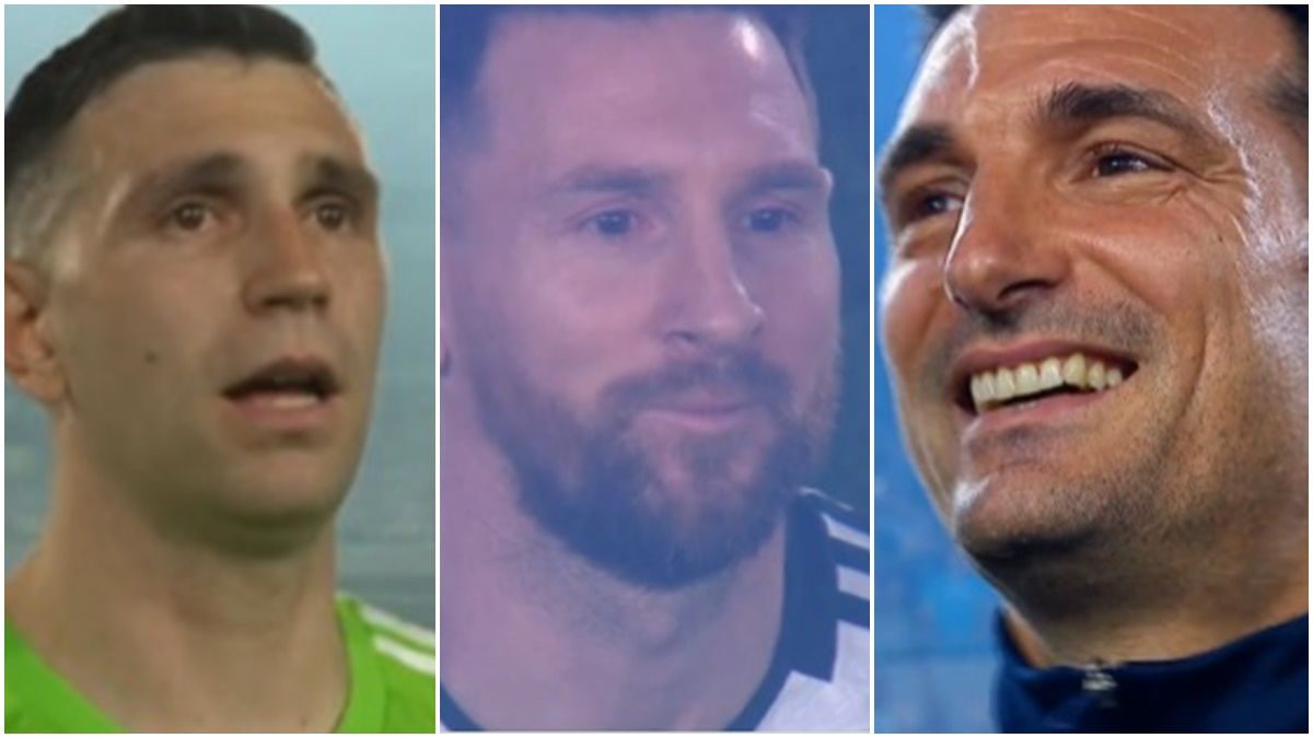 La Selección Argentina fue ovacionada por un estadio repleto y los jugadores no pudieron evitar emocionarse.&nbsp;