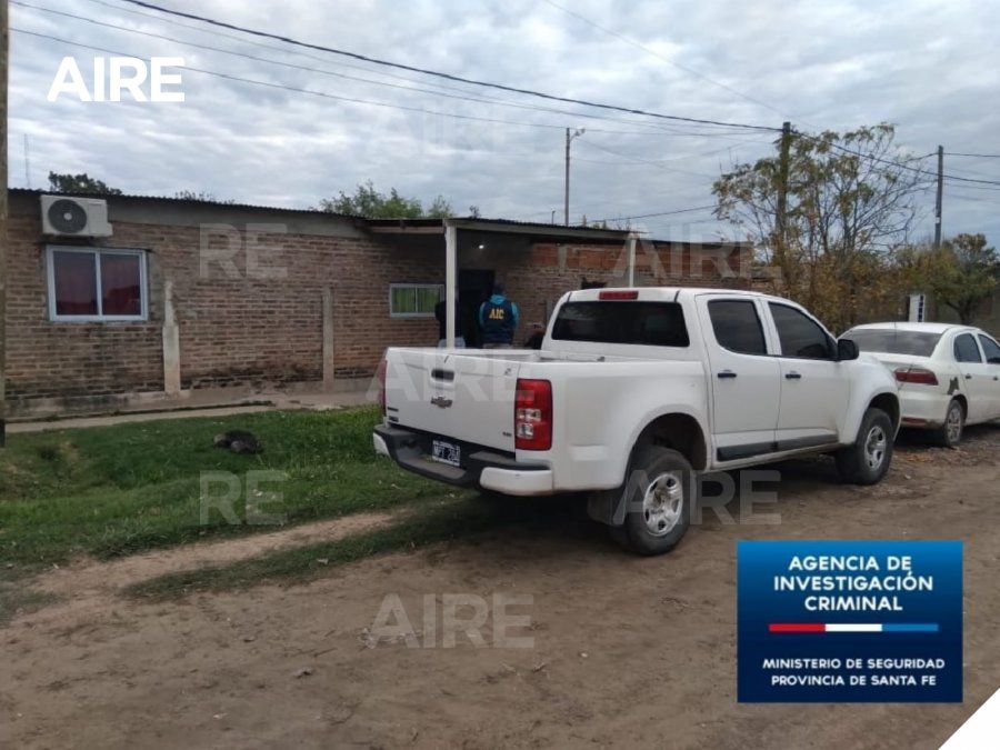 Los agentes llevaron adelante una pesquisa en la intersección de 1ero de Mayo y Enrique Rodríguez de San Justo.