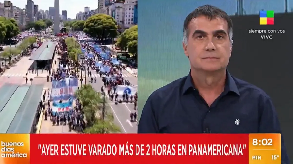 Antonio Laje enfureció por los piquetes.