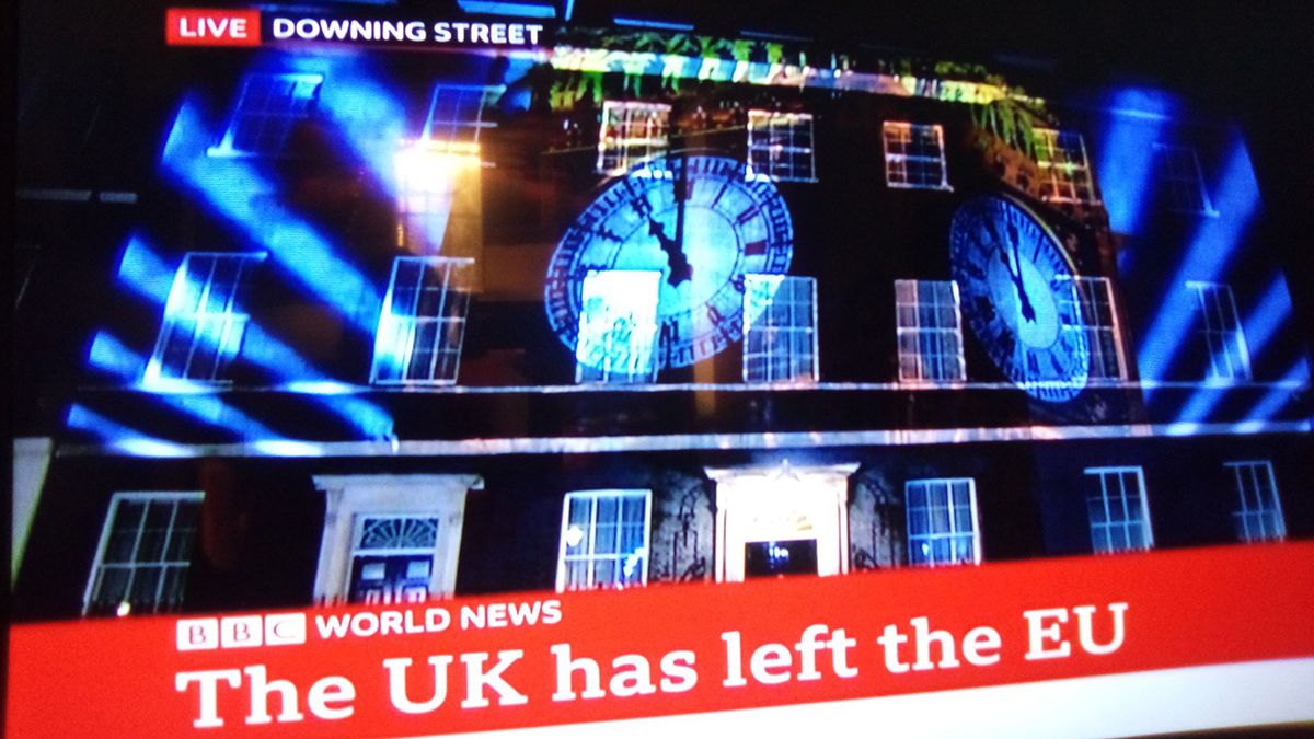 Anoche se dio el último paso en la separación formal del Reino Unido de la Unión Europea.