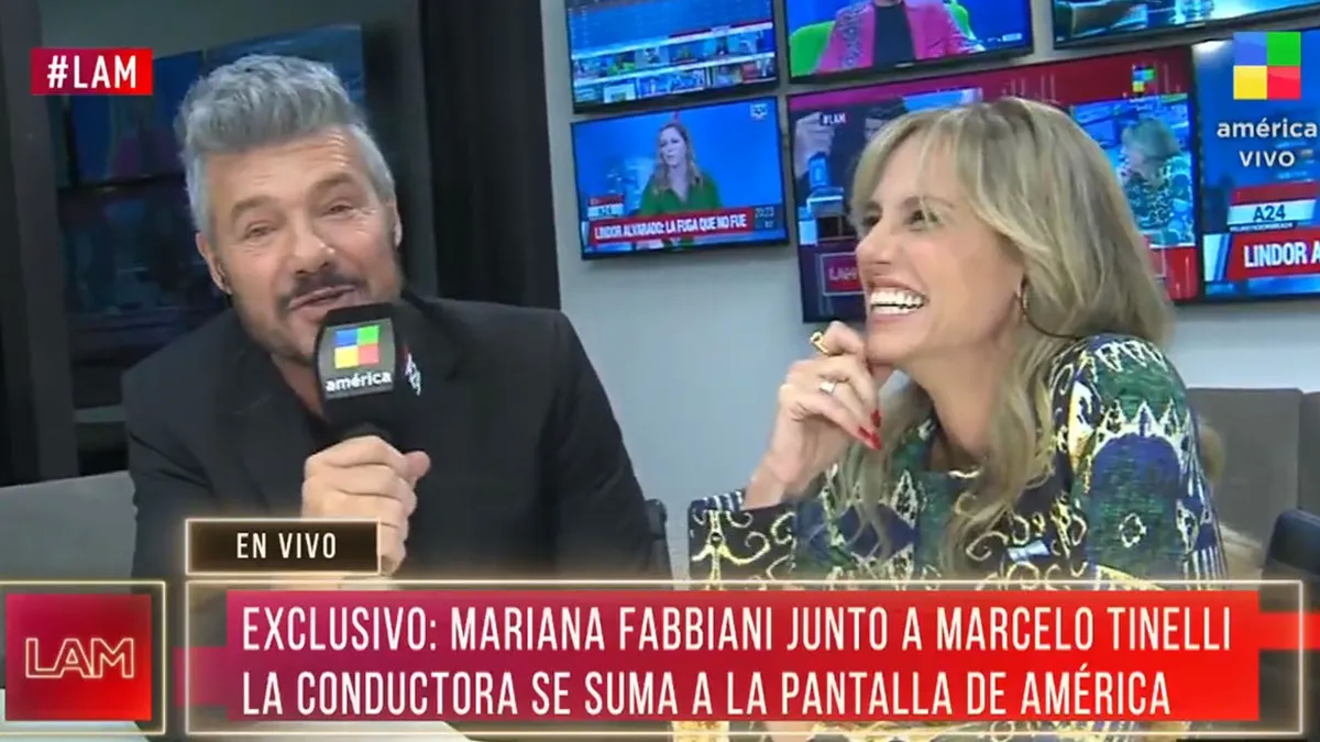 Mariana Fabbiani regresará a la TV de la mano de Marcelo Tinelli y América TV.