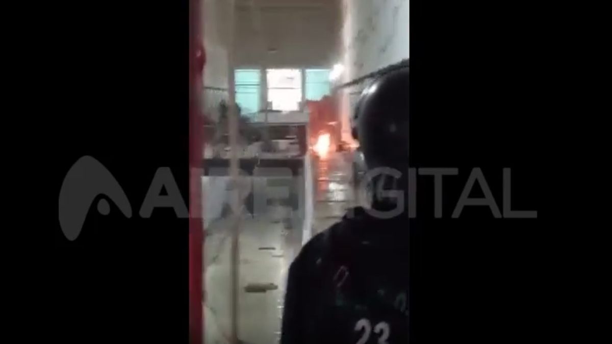 El video generó preocupación en los allegados de los internos